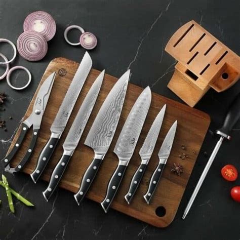 9 Best Damascus Kitchen Knives: Review and Buying Guide - Hell's ...