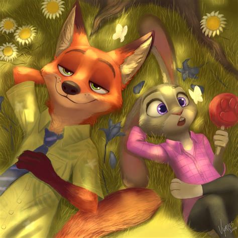 Nick and Judy [Zootopia Fan Art] by VY-RISS on DeviantArt