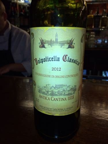 Antica Cantina 1818 Valpolicella Classico | Vivino Canada