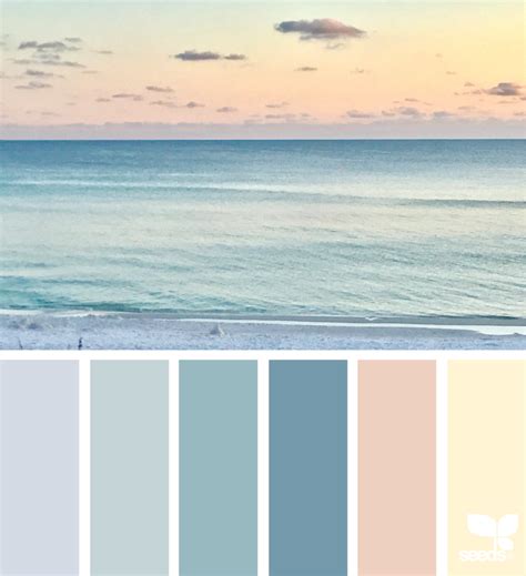 Heavenly Hues | House color palettes, Beach house colors, Beach color ...