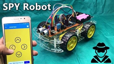 AMAZING Arduino Spy Robot Car | DIY Arduino Robot Car Bluetooth Code ...