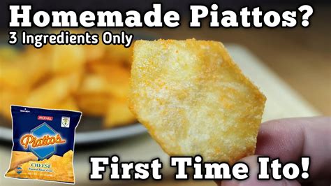 HOMEMADE PIATTOS RECIPE 3 INGREDIENTS LANG ITO AT FIRST TIME ITO!!! - YouTube