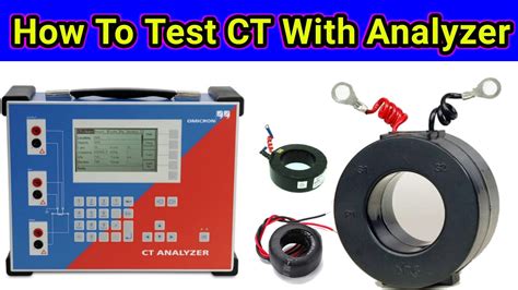 How to Testing CT with CT-Analyzer Machine | Current Transformer Testing | CT Testing in Hindi ...