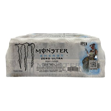 Monster Energy Drink Zero Ultra 16 oz, 24 count | Slopeside