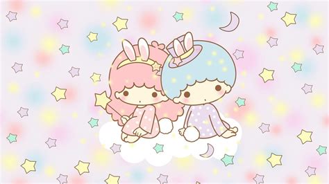 Little Twin Stars | Little twin stars, Hello kitty, My melody wallpaper