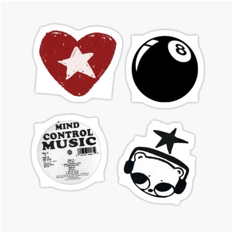 "ROCKSTAR GF STICKER PACK" Sticker for Sale by archangel444 | Redbubble