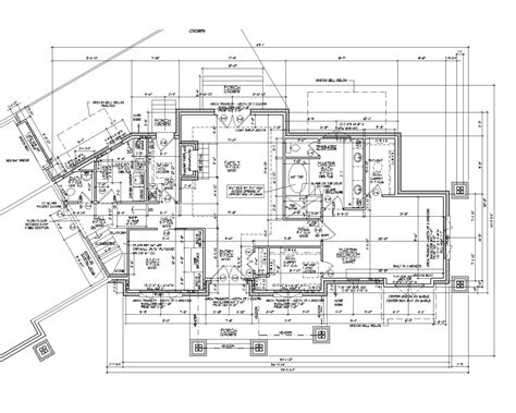 2D AutoCAD House Plans Residential Building Drawings CAD Services