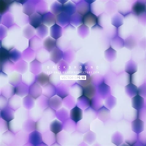 Purple Hexagon Background Pattern