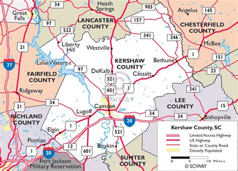 Gis Mapping Kershaw County Sc - Carmon Allianora