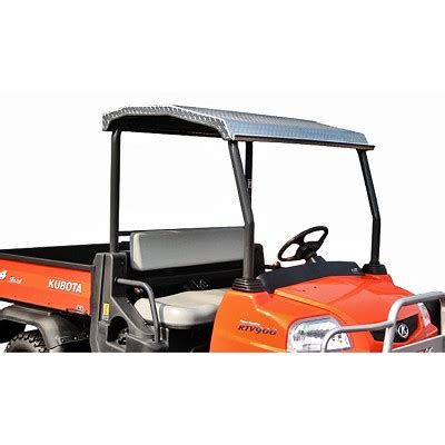 Diamond Plate Aluminum Canopy Kit for Kubota RTV900