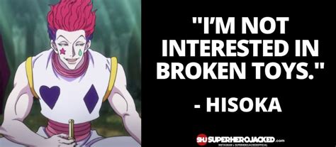 Top Ten Hisoka Quotes: The Most Twisted Hisoka Quotes!