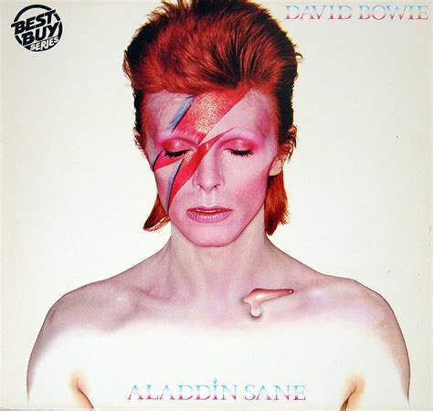 DAVID BOWIE Aladdin Sane Album Cover Gallery & 12" LP Vinyl Discography ...