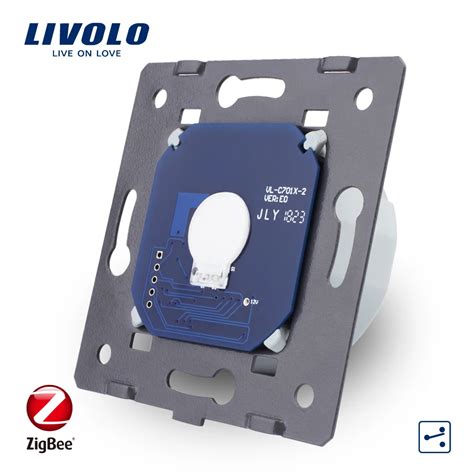 Livolo EU Standard,1 Gang 2 Way Control, AC 220~250V, ZigBee Wall Light ...