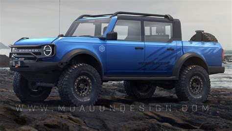 2024 Bronco Pickup Truck Rendered | Bronco6G - 2021+ Ford Bronco & Bronco Raptor Forum, News ...