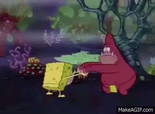 caveman SPONGEBOB xD on Make a GIF