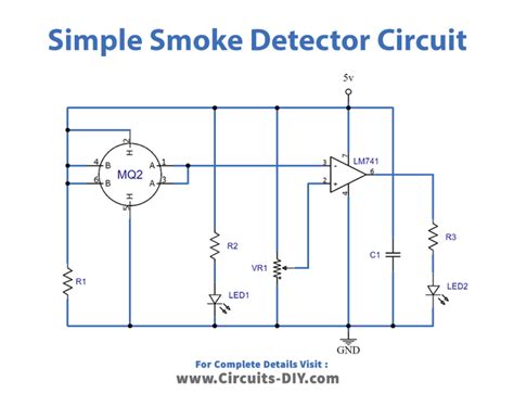 Simple Smoke Detector Circuit