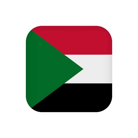 Sudan flag, official colors. Vector illustration. 10422327 Vector Art ...