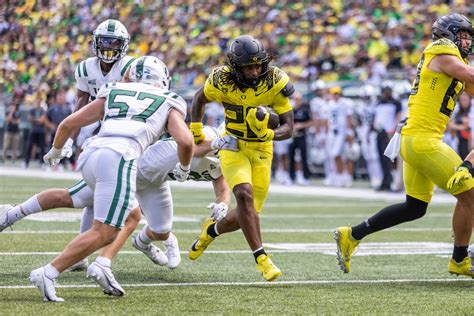 Oregon football running back Jordan James maximizes early opportunities ...