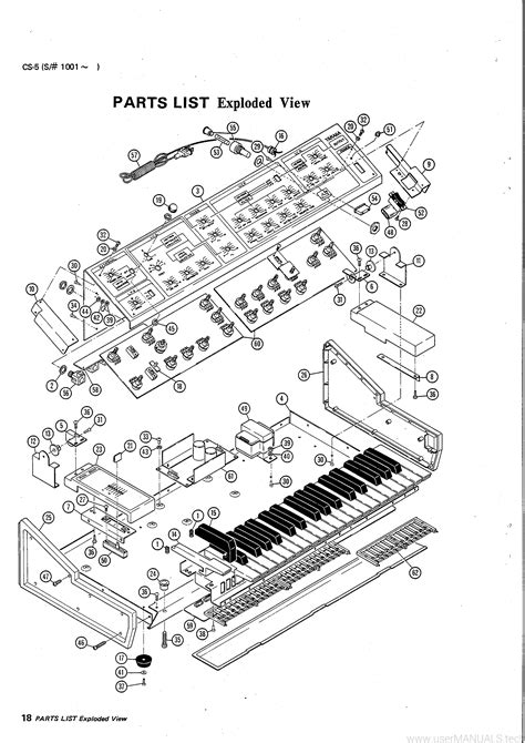 Yamaha Cs5 Service Manual, Page: 3