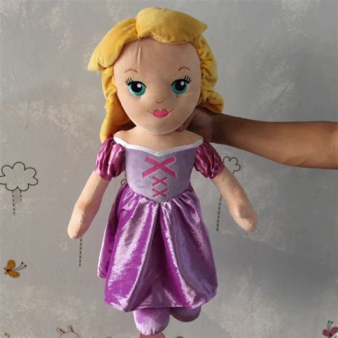 1pcs 50cm=19.5inch Tangled Rapunzel Plush Doll Large Rapunzel Princess ...