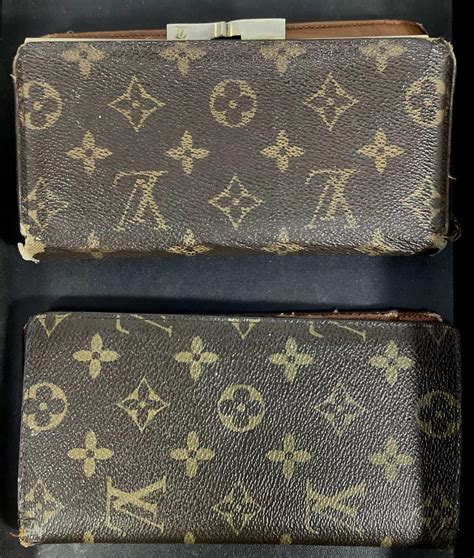 Lot - Vintage Louis Vuitton Leather Wallets