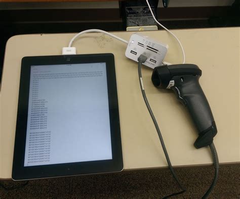 Use a USB Barcode Scanner With an IPad : 4 Steps - Instructables