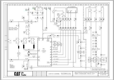 CAT Forklift NS1200R Service, Operation & Maintenance Manual