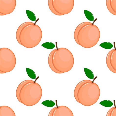 pink peaches seamless pattern 691971 Vector Art at Vecteezy