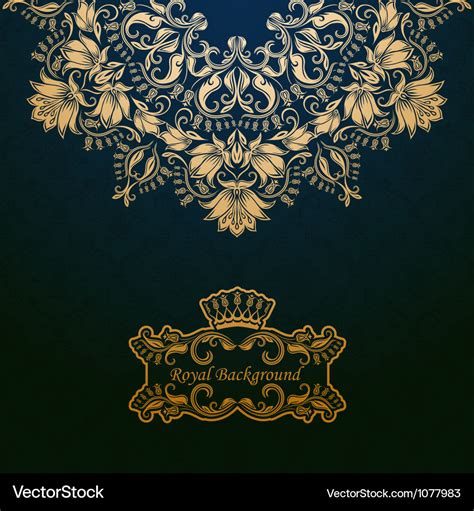 Royal background Royalty Free Vector Image - VectorStock