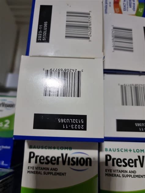 PRESERVISION AREDS 2 ,210 SOFTGELS, Health & Nutrition, Health ...