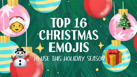 16 🎄 Christmas Emojis To Use This Holiday Season ️ | 🏆 Emojiguide