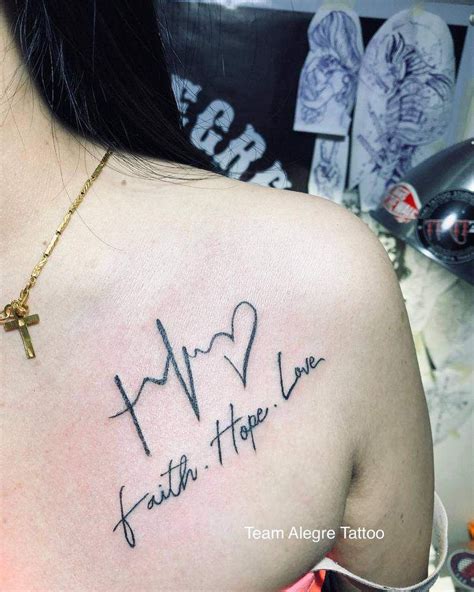 91 Faith Hope Love Tattoo Ideas [2024 Inspiration Guide] | Faith hope ...