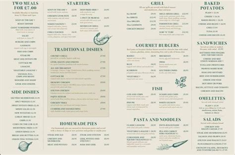 Menu at Blue Ball Inn pub & bar, Sheffield, 281 Main Road