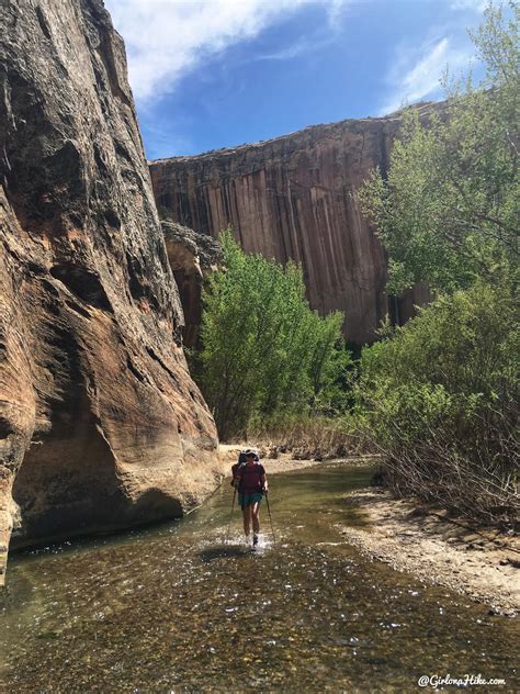 Backpacking the Escalante River Trail - Girl on a Hike