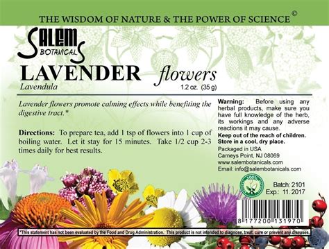 Lavender Flower - Salem Botanicals