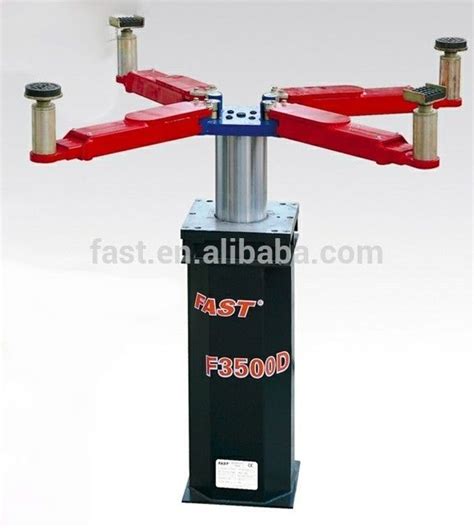 F3500d Single Post Inground Car Lift With 3.5t Capacity - Buy Hydraulic Lift For Car Wash ...