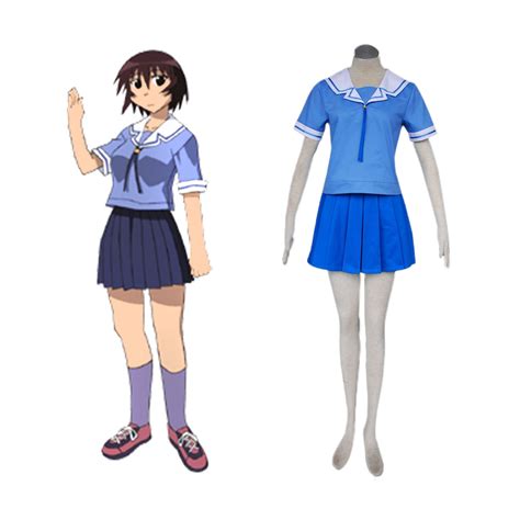 Azumanga Daioh Mihama Chiyo 2ND Summer Sailor Cosplay Costumes UK ...