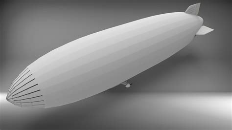 Airship 3D Model $10 - .fbx .obj .3ds - Free3D