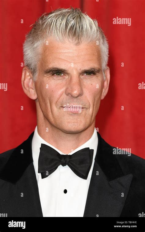 LONDON, UK. June 01, 2019: Tristan Gemmill arriving for The British Soap Awards 2019 at the ...