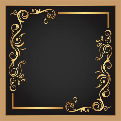 Golden Border Design