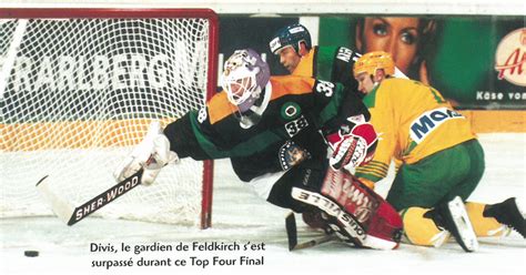 Match de hockey sur glace Feldkirch - Vsetín (24 janvier 1998)