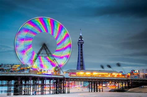 Central Pier in Blackpool - A Promenade of Family Fun Built Over the ...