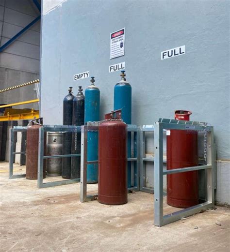 Gas Cylinder Storage Rack - 900x900 GBSR9