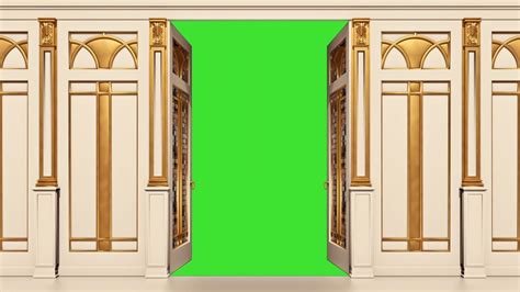 Download 7 BEST Door Opening Animation & Transitions Green Screen HD || FREE USE || by Green ...