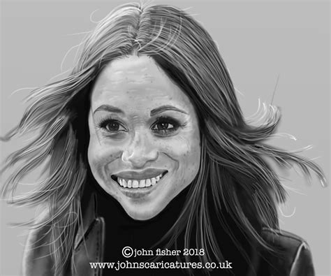 The Art of John Fisher: Meghan Markle..