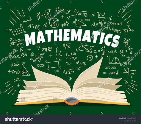 Math Textbook Symbol Formulas On School Stock Vector (Royalty Free) 2290435743 | Shutterstock