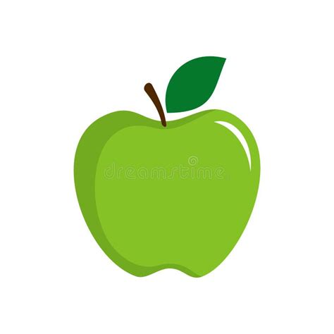 Green Apple Vector Logo Template Illustration Design. Vector EPS 10 Stock Vector - Illustration ...