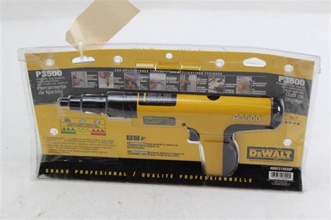 Dewalt P3500 Powder Actuated Fastening Tool | Property Room