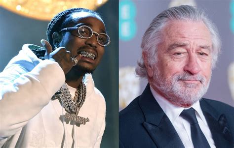 Quavo on working with Robert De Niro on new film 'Wash Me In The River': "He's a nice dude"