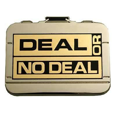 deal or no deal - deal or no deal briefcase / myLot